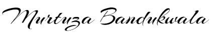 Murtuza Bandukwala signature